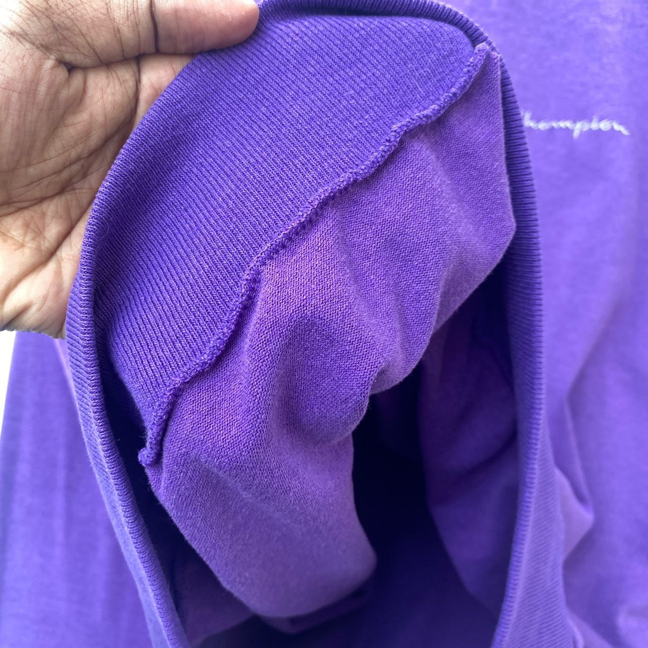 Champion × Vintage VINTAGE CHAMPION THIN SWEATSHIRT LARGE PULLOVER Size US L / EU 52-54 / 3 - 9 Thumbnail