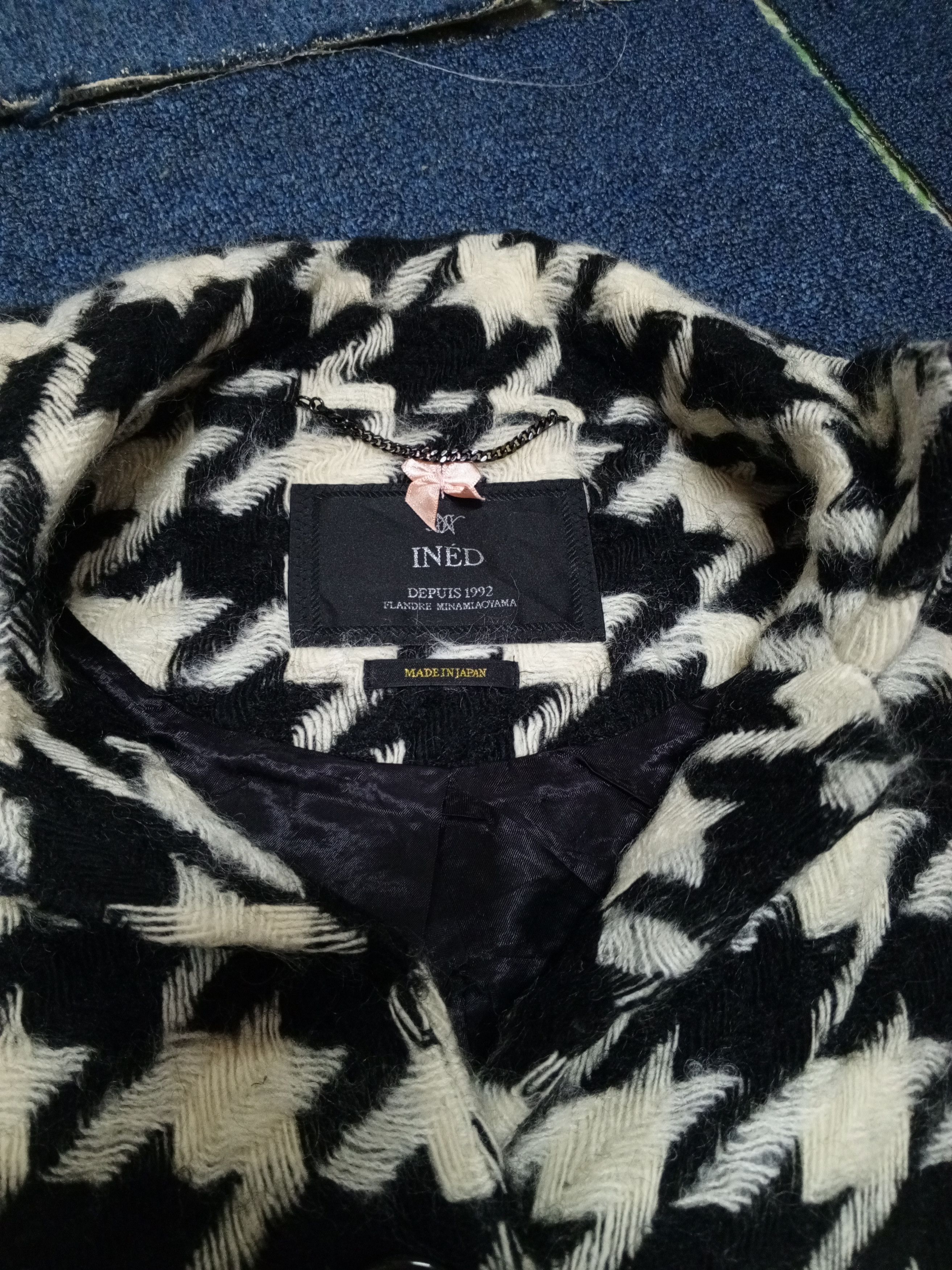 Japanese Brand × Yohji Yamamoto INED - DEPUIS 1992 FLANDRE MINAMIAOYAMA JAPAN Size L / US 10 / IT 46 - 9 Thumbnail