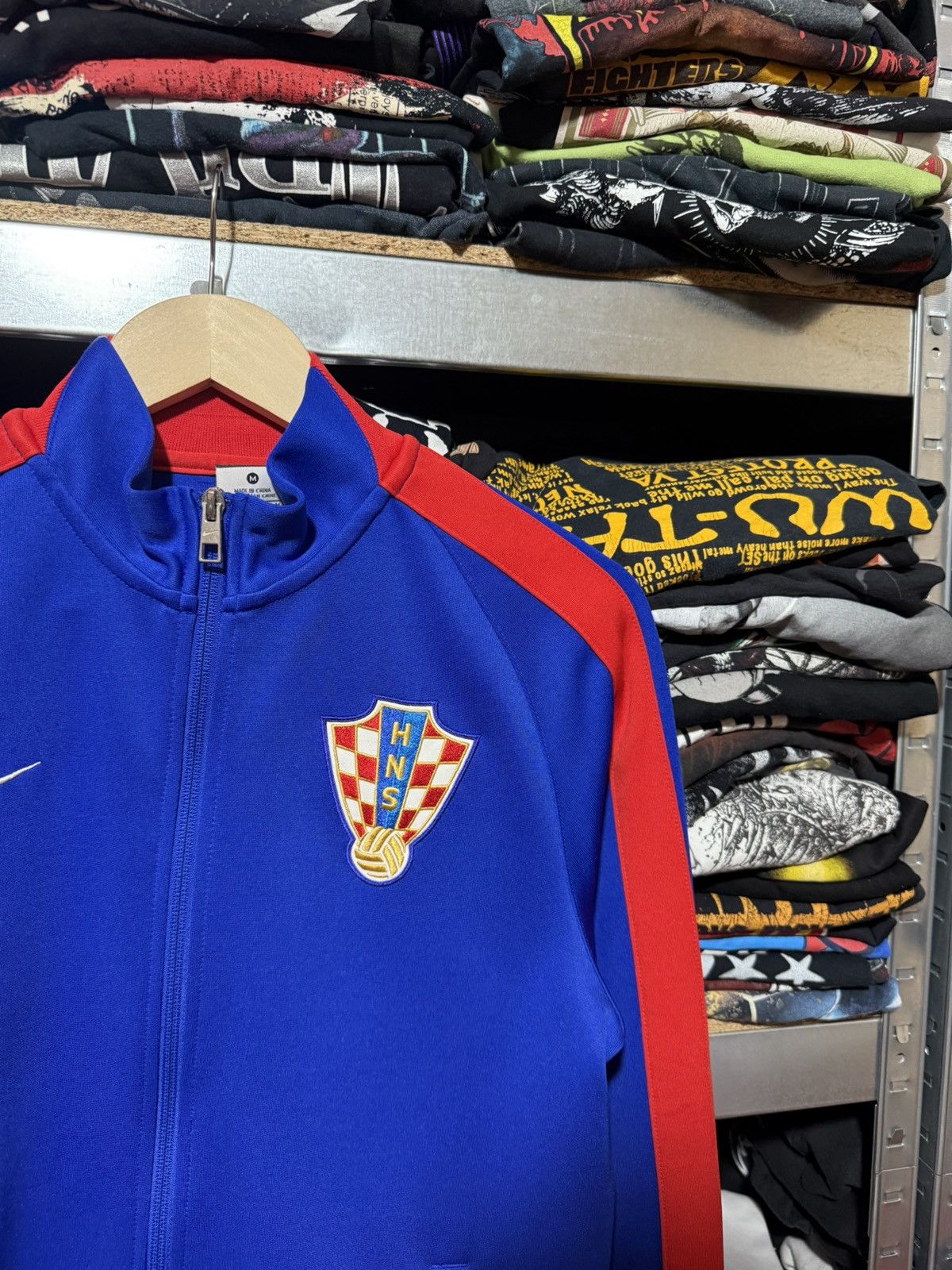 Nike Nike Croatia 2014 2015 Soccer Football Track Top Jacket Size US M / EU 48-50 / 2 - 3 Thumbnail