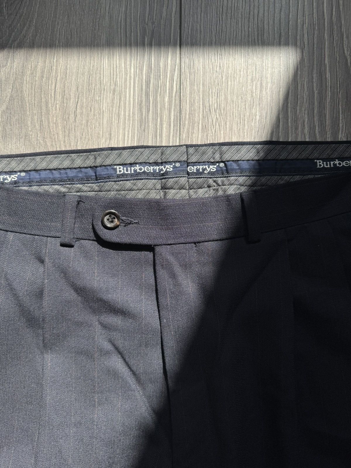 Burberry Vintage Burberrys Formal stripped suitpants Size US 38 / EU 54 - 4 Thumbnail