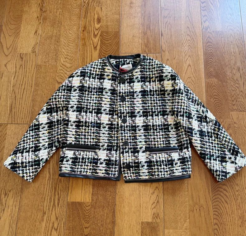 Alexander McQueen Alexander McQueen Women's Woven Jacket with Trim- DMC Size US M / EU 48-50 / 2 - 1 Thumbnail