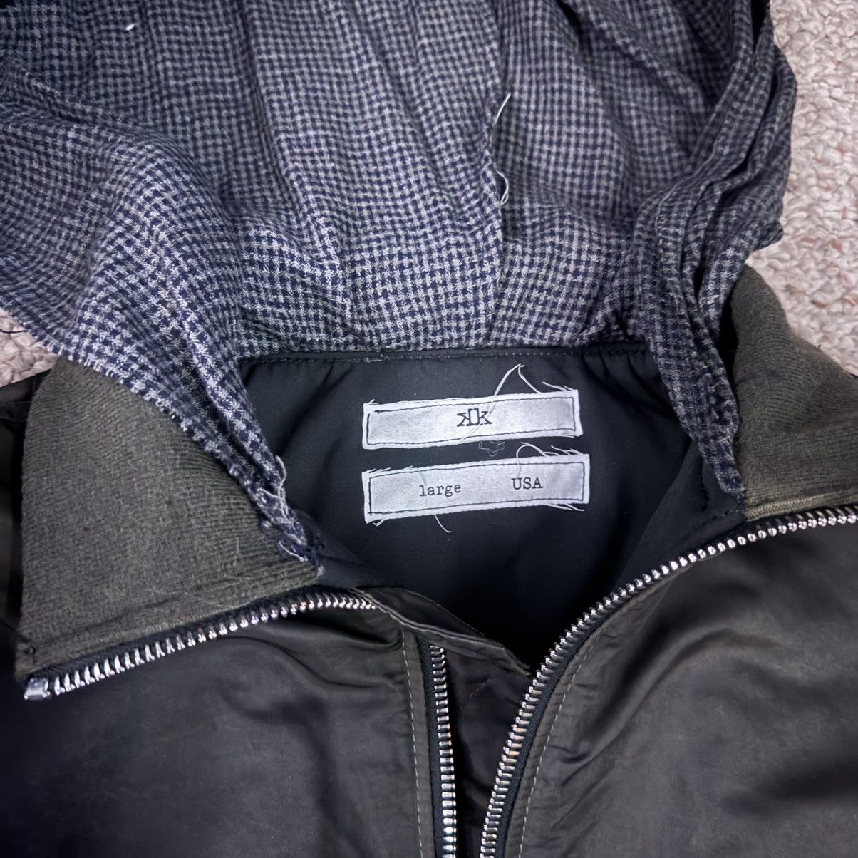 K-Two Studios K-Two Studios Ink Dyed Hooded Bomber V2 Size Size US L / EU 52-54 / 3 - 4 Thumbnail
