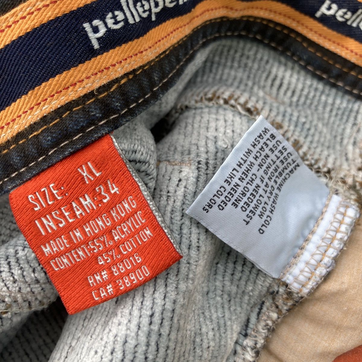 Pelle Pelle PELLE PELLE DOUBLE KNEES DENIM Size US 35 - 15 Thumbnail