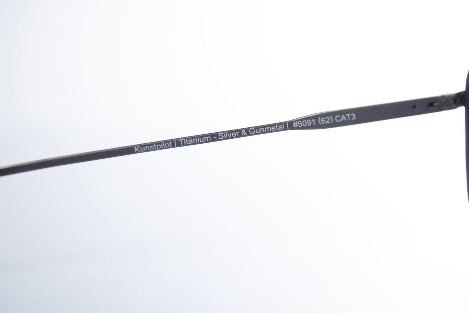 Other Einstoffen, Metal kunstpilot sunglasses in grey Size ONE SIZE - 8 Thumbnail