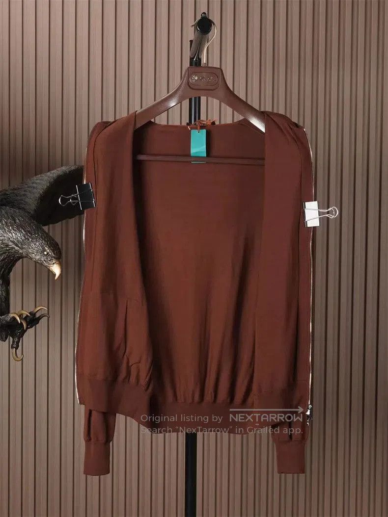 Loro Piana Loro Piana GOK 12 Micron Zip Hoodie. Size US L / EU 52-54 / 3 - 2 Thumbnail
