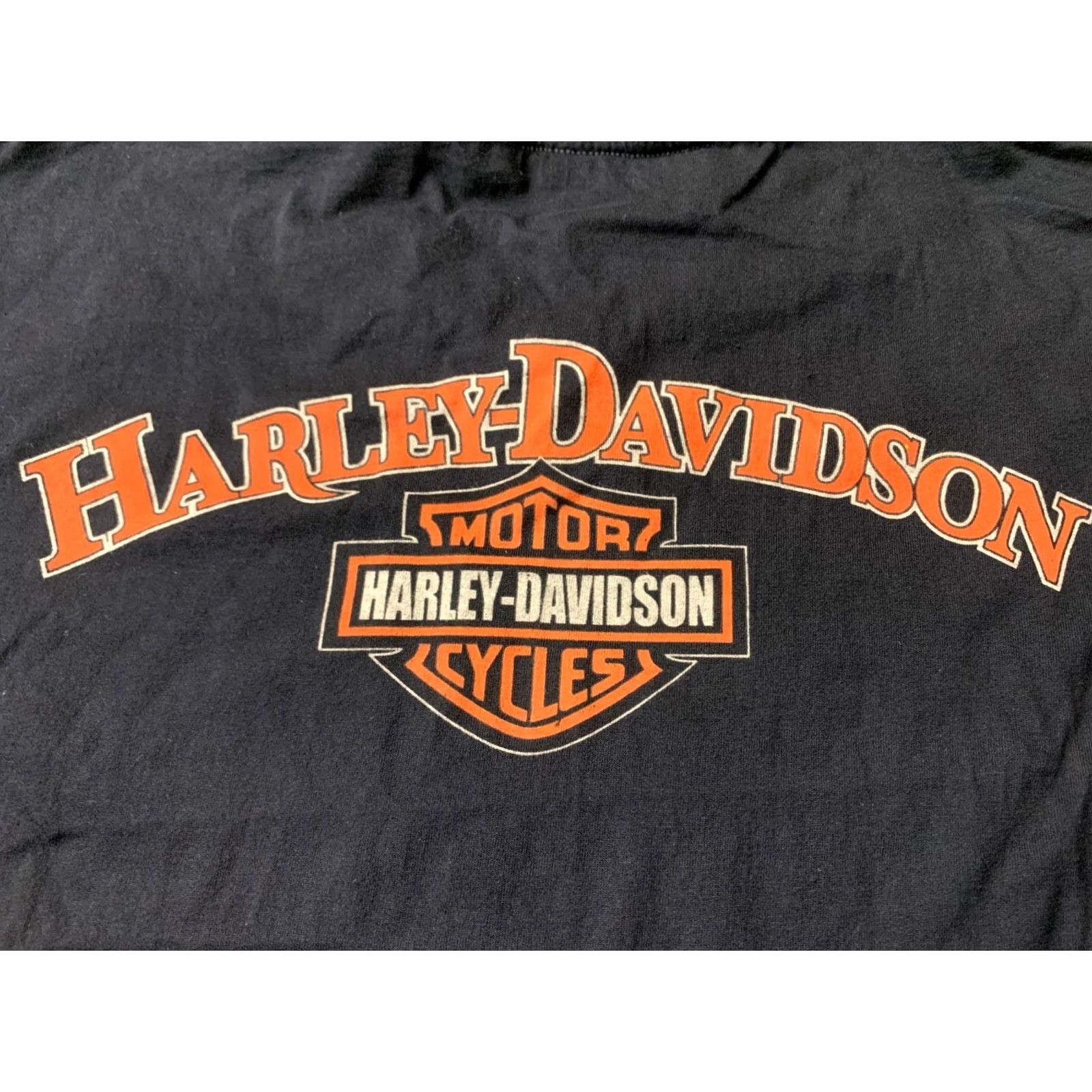 Harley Davidson HARLEY DAVIDSON MOTOR CYCLES SHIRT MEN XL Black Official Product Print Harley Davidson 2010s Vintage/Basic Tee Motorbike Mens Size US XL / EU 56 / 4 - 8 Thumbnail