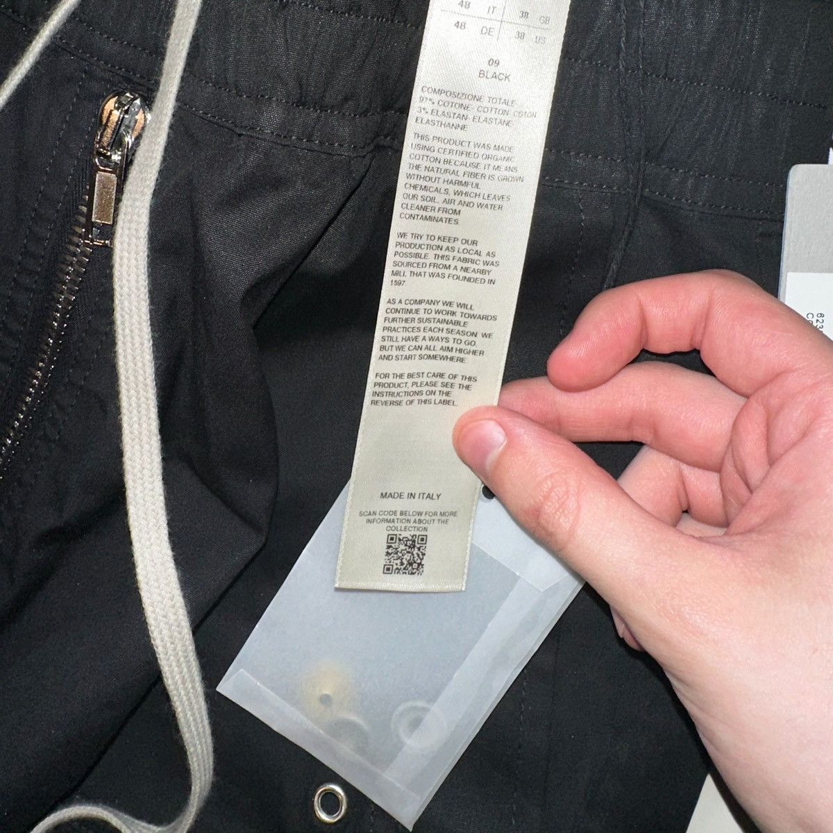 Rick Owens Rick Owen’s Double Cargo Belas Size US 31 - 7 Thumbnail