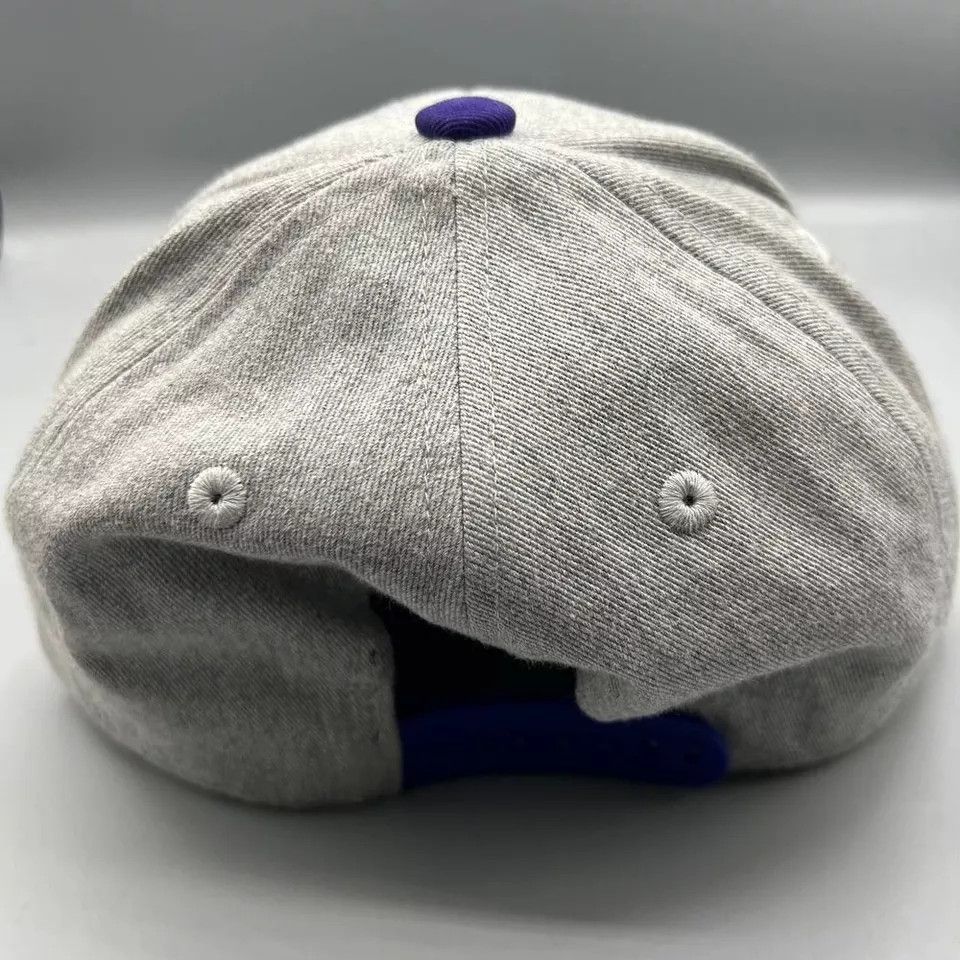 Adidas Washington Huskies Hat Men Gray Purple Adidas Snap Back Cap Size ONE SIZE - 4 Thumbnail