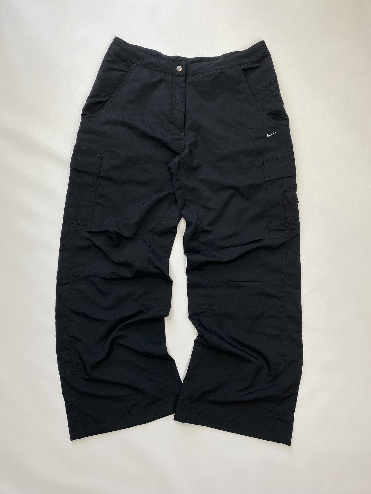 Nike Nike Women’s Cargo Baggy Pants Black Size US 8 Size 30" / US 8 / IT 44 - 2 Thumbnail