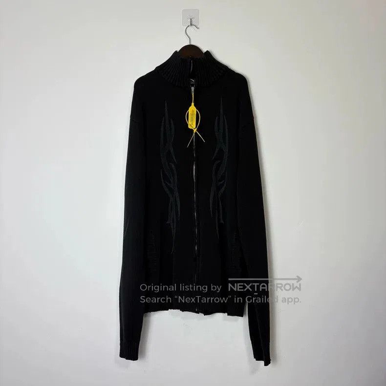Balenciaga Balenciaga 24FW Distressed Dragon Sweater. Size US M / EU 48-50 / 2 - 1 Thumbnail