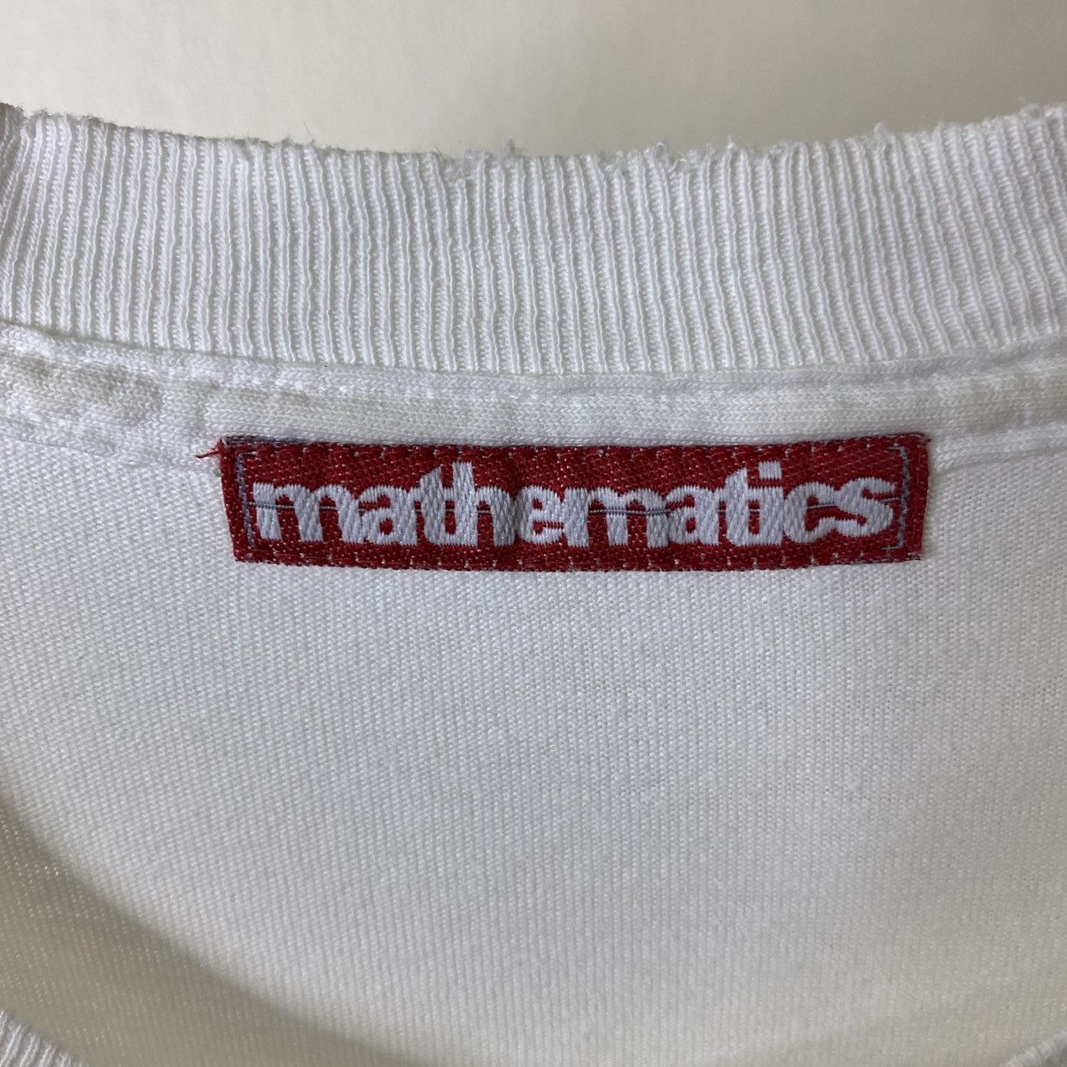 Vintage Vintage 2000s Mathematics Ultra Living T Shirt Streetwear Size US M / EU 48-50 / 2 - 7 Thumbnail