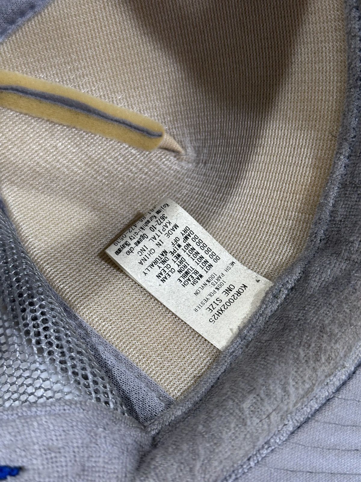 Kapital Kapital OG Lucky Battery Bird 777 Lottery Grey Trucker Hat Size ONE SIZE - 11 Thumbnail