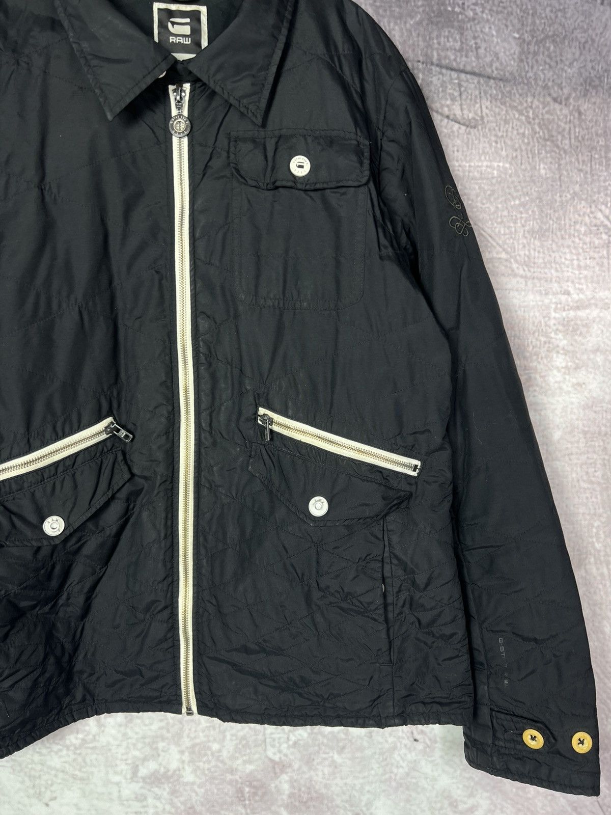 G-Star G-Star Raw York Jkt Quilted Multipocket Urban Utility Jacket Size US L / EU 52-54 / 3 - 5 Thumbnail