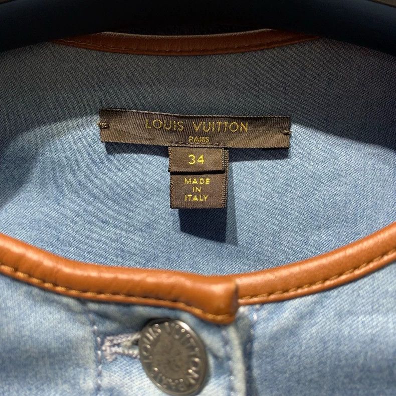 Louis Vuitton LOUIS VUITTON Denim dress Size XXS / US 00 / IT 34 - 5 Thumbnail