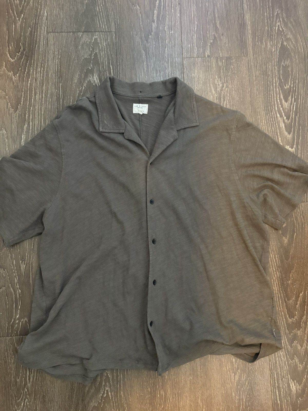 Rag & Bone Rag & Bone short sleeve button down shirt Size US XXL / EU 58 / 5 - 1 Thumbnail