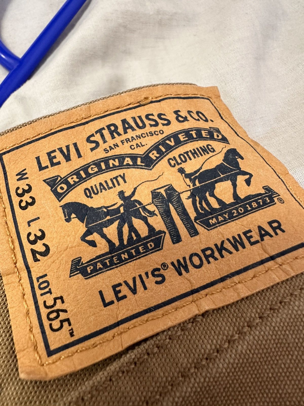 Levi's Levi’s 565 Workwear trousers Size US 33 - 6 Thumbnail