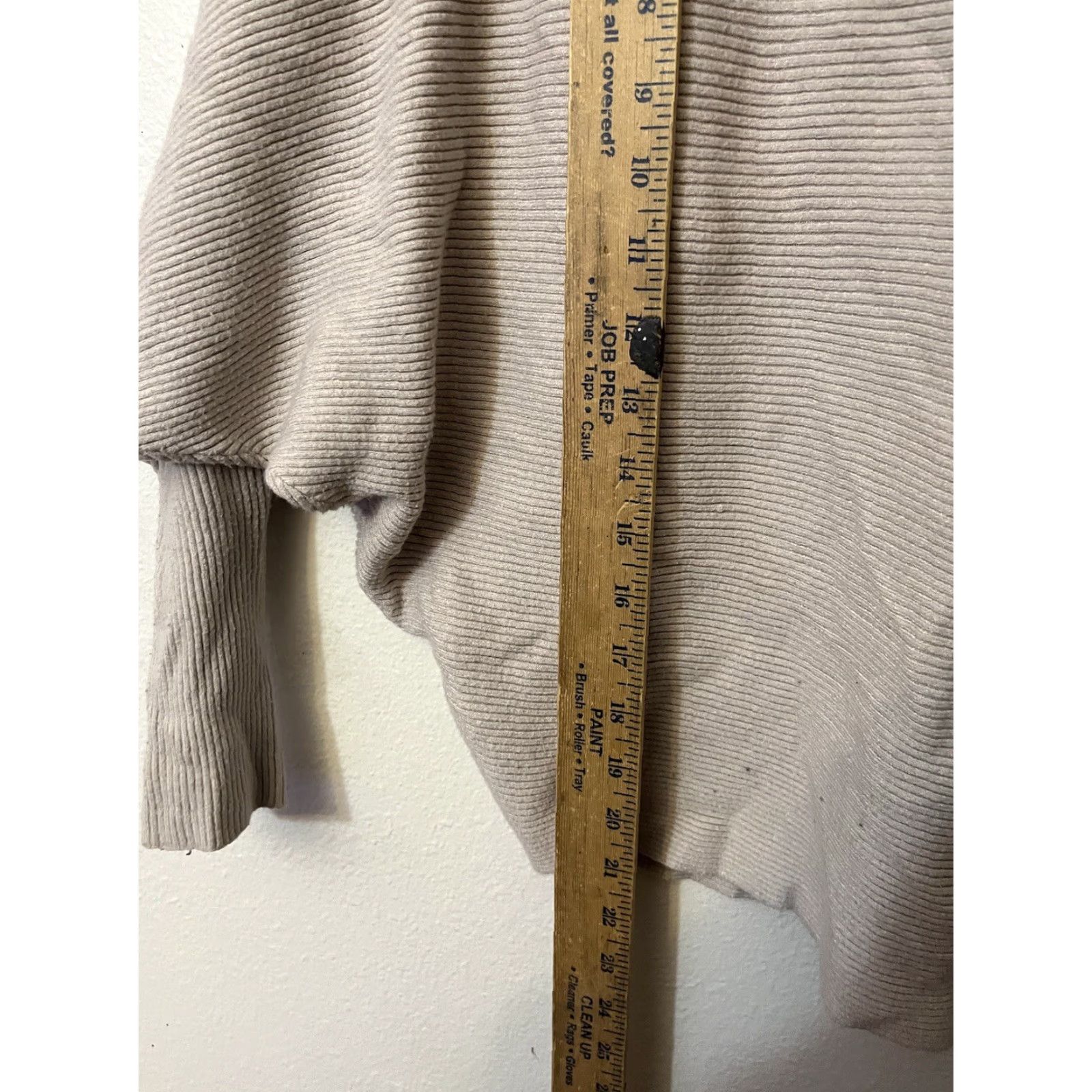 Vintage Philosophy Women Dolman Ribbed Sweater Size Small Beige Coast al Grandma Shirt? Size S / US 4 / IT 40 - 4 Thumbnail