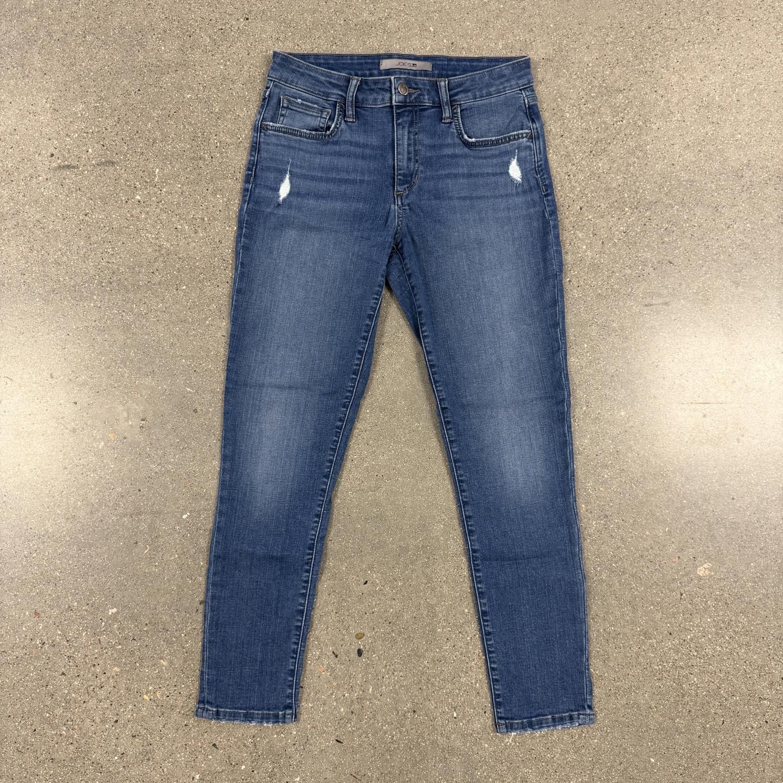 Joe's Joe's Jeans Slightly Distressed Skinny Premium Denim - 27 Size 27" / US 4 / IT 40 - 3 Thumbnail