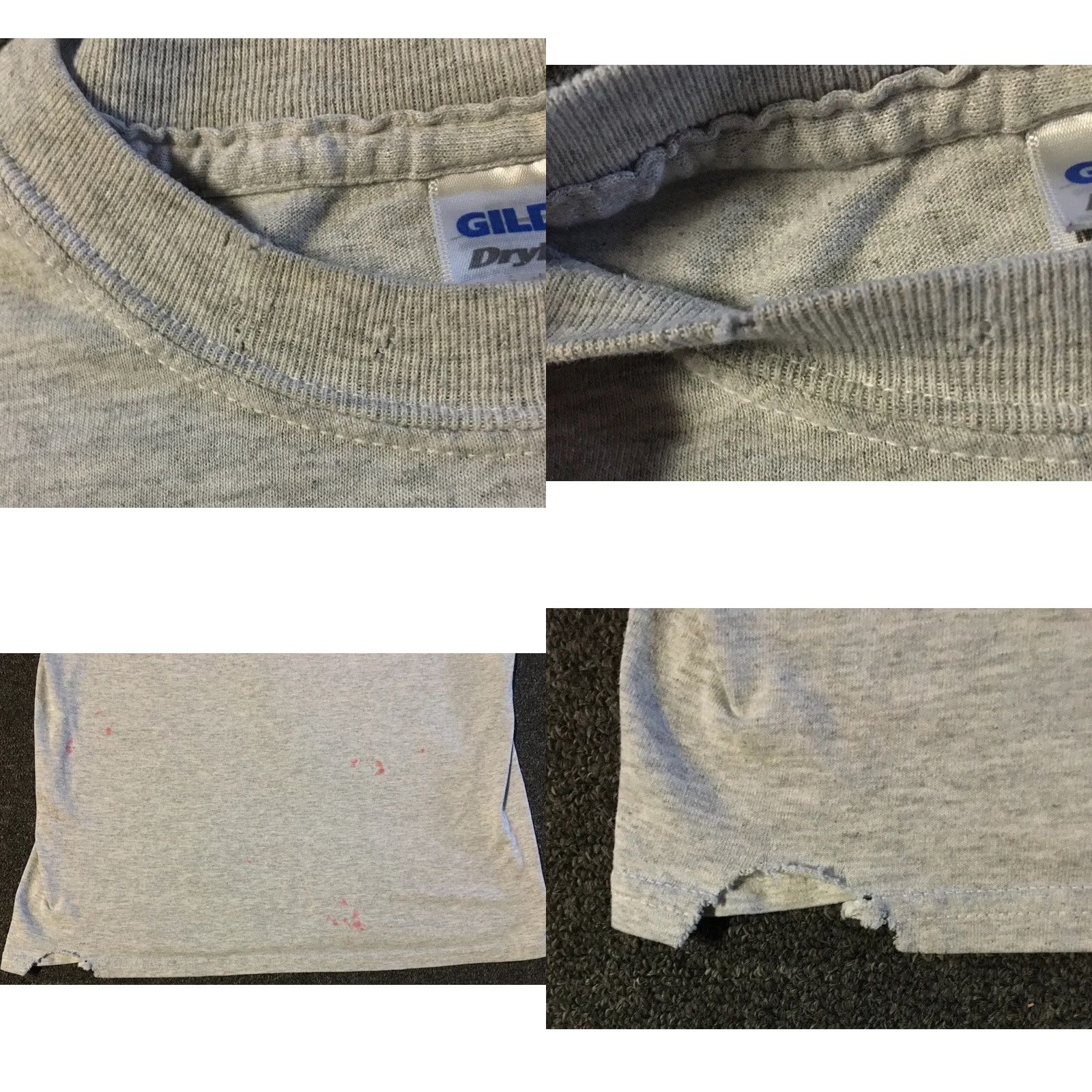 Vintage VINTAGE Physical Education Shirt S Gray 90s Shadow Ridge School Distressed T-Shirt Mens Size US S / EU 44-46 / 1 - 8 Thumbnail