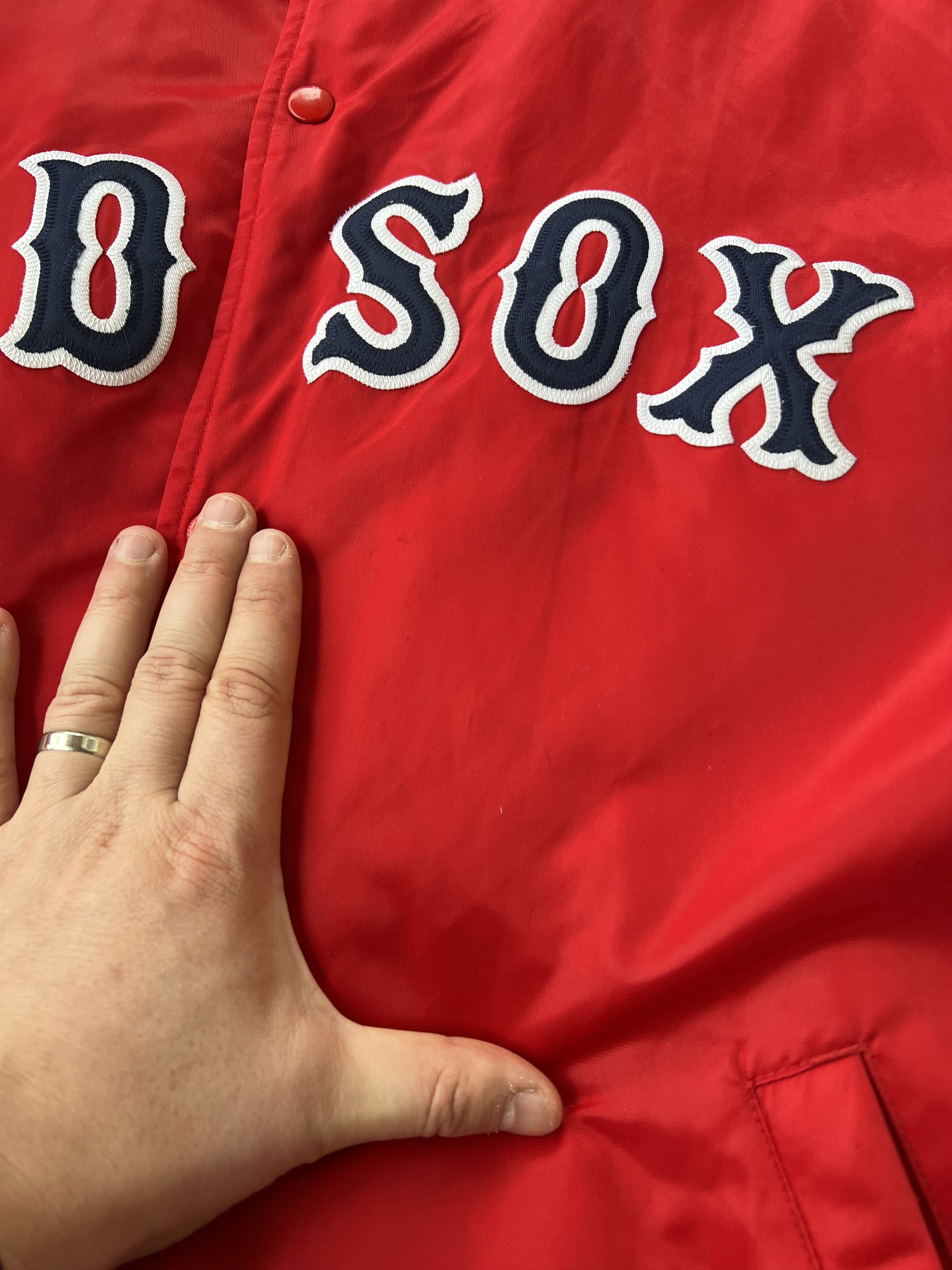 Majestic Majestic Boston Red Sox Bomber Jacket Size US XL / EU 56 / 4 - 5 Thumbnail