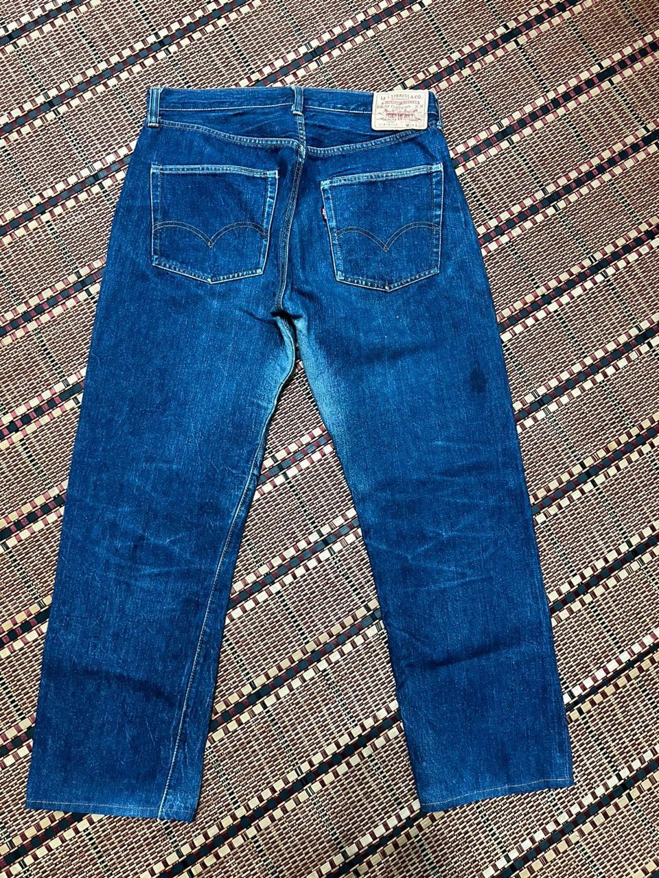 Levi's × Vintage Vintage 60’s True Levis big E 502 0117 Size US 33 - 7 Thumbnail