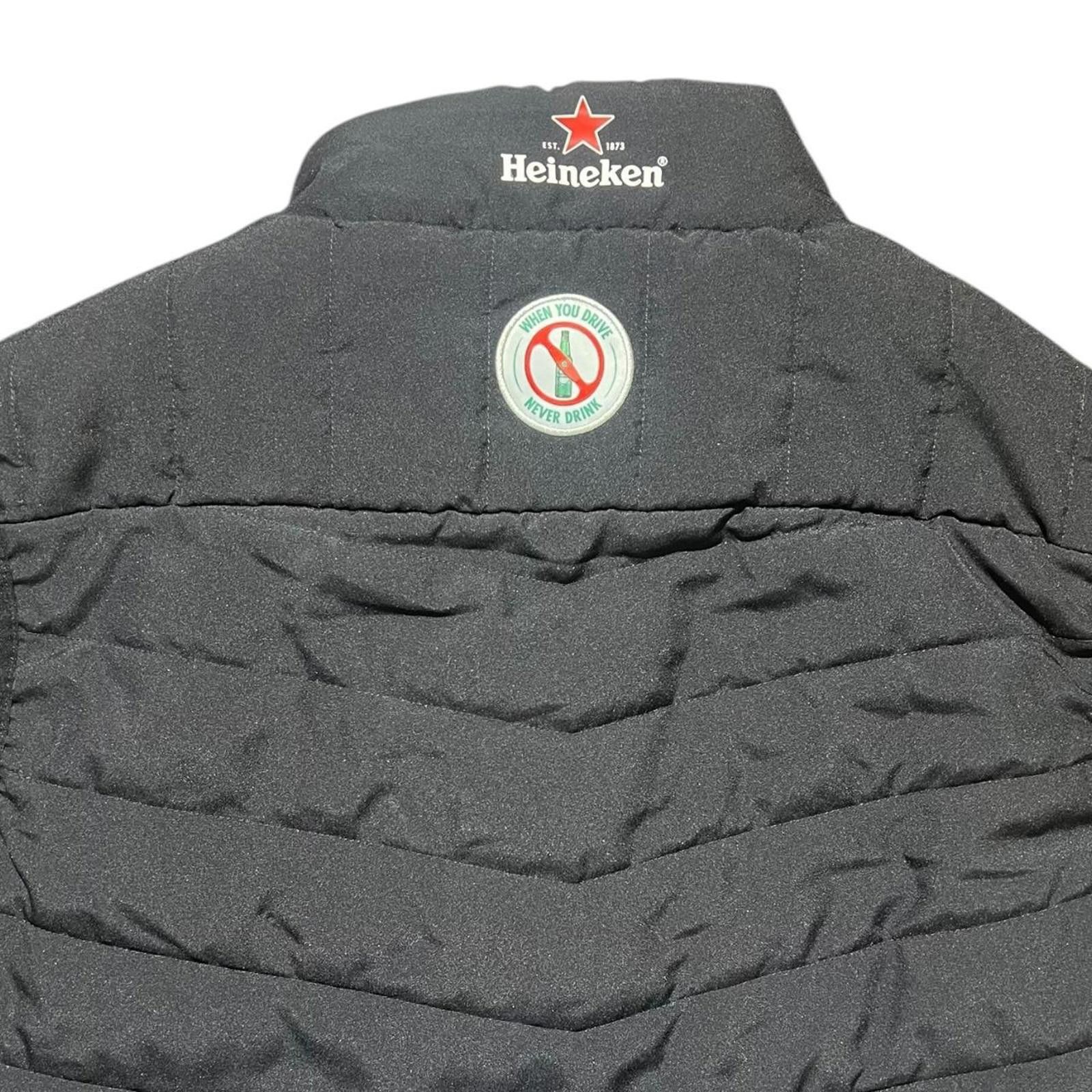 Other Heineken Beer Formula 1 F1 Licensed Product Puffer Vest Size US XL / EU 56 / 4 - 4 Thumbnail