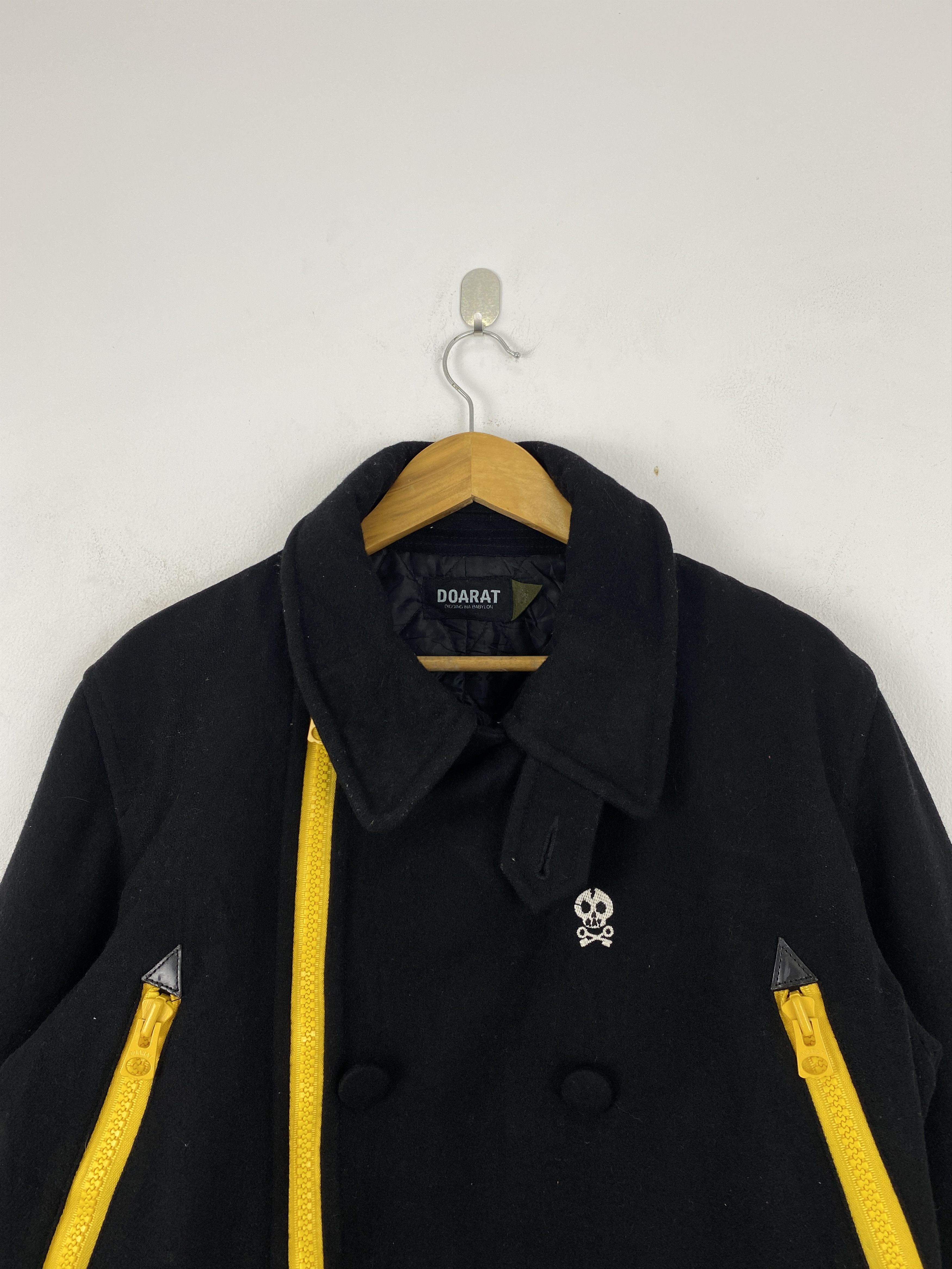 Japanese Brand Vintage Doarat Zippered Rare Design Pocket Jacket JA0168 Size US L / EU 52-54 / 3 - 3 Thumbnail