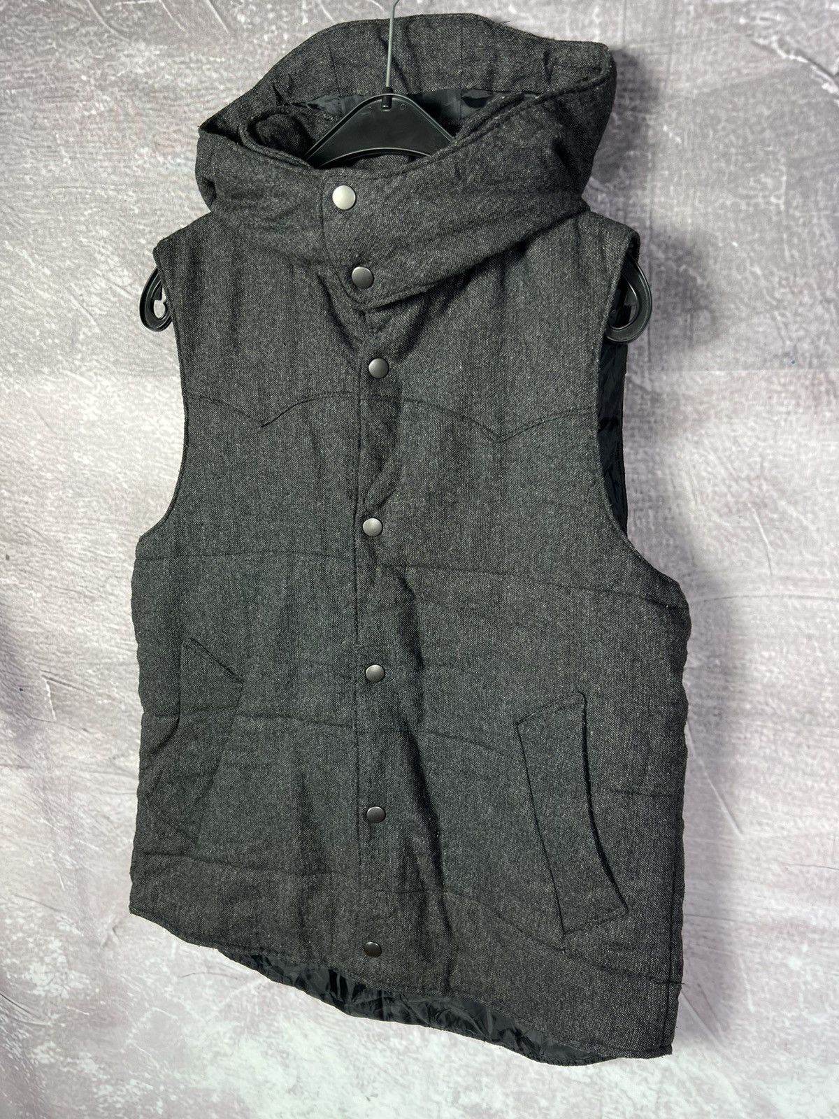 Global Work Global Work Japan Wool Vest removable hood Size US M / EU 48-50 / 2 - 4 Thumbnail