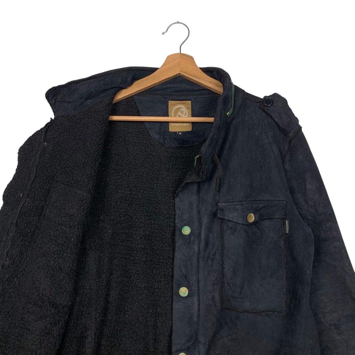 Japanese Brand Vintage 90's OCTOPUS ARMY Dark Field Jacket #2773-C125 Size US M / EU 48-50 / 2 - 10 Thumbnail