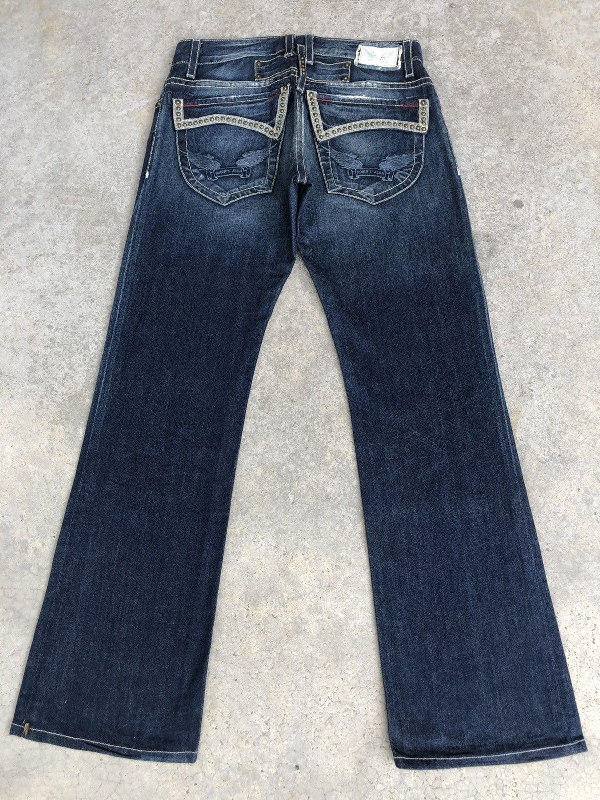 Robins Jeans Robins Jeans Flared Jeans Distressed Jeans Size US 31 - 1 Thumbnail