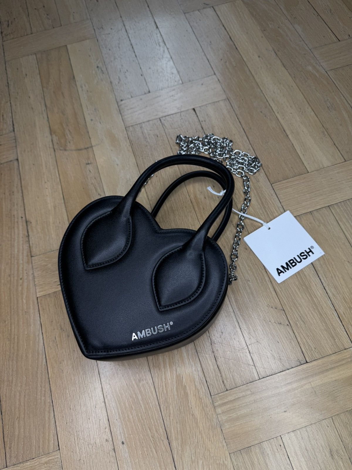 Ambush Design AMBUSH HEART BAG BLACK Size ONE SIZE - 2 Thumbnail