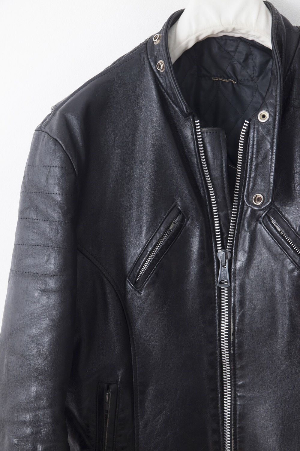 Vintage Vintage 1980's single rider leather jacket Size US M / EU 48-50 / 2 - 2 Thumbnail