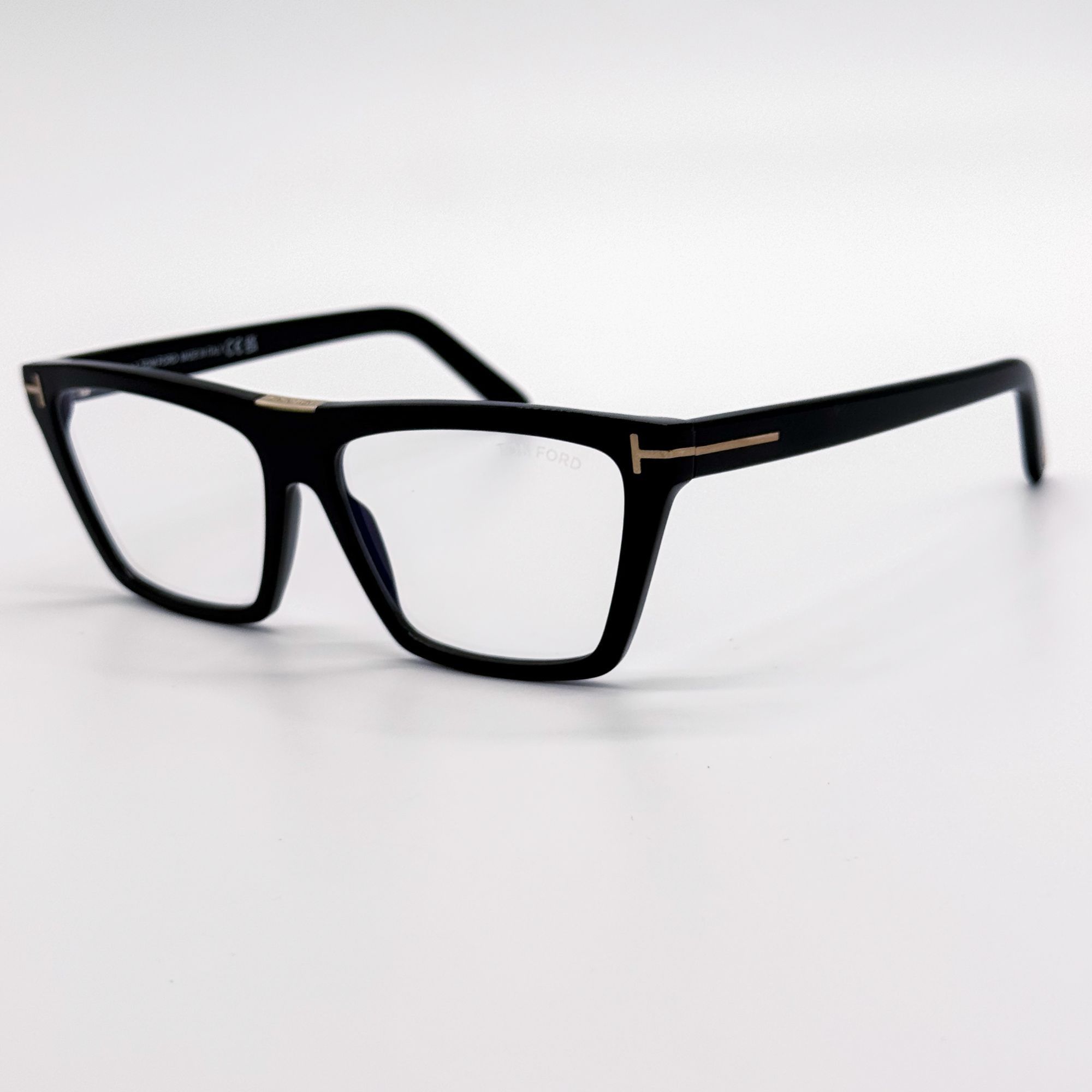 Tom Ford NEW TOM FORD EYEGLASSES TF5912 001 BLACK WOMEN FT5912 001 Size ONE SIZE - 3 Thumbnail