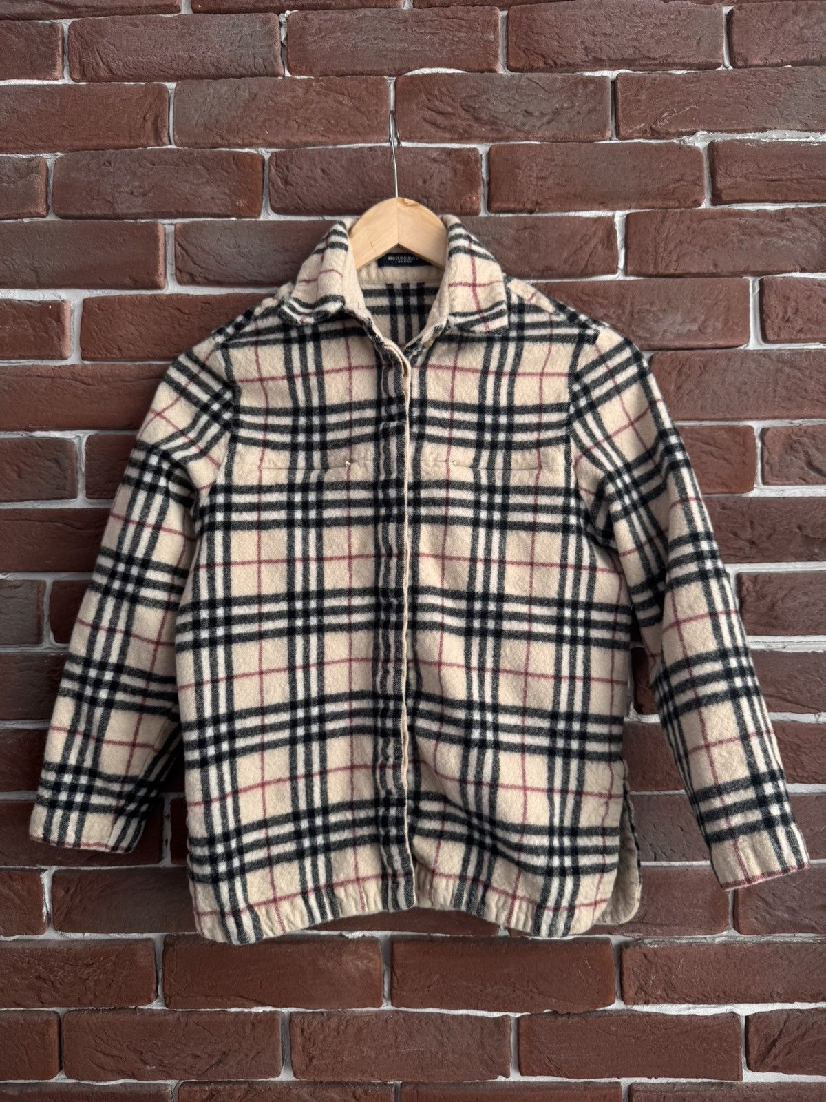 Burberry Burberry London Nova Check Button Up Shirt Hype Designer XL Size S / US 4 / IT 40 - 1 Thumbnail
