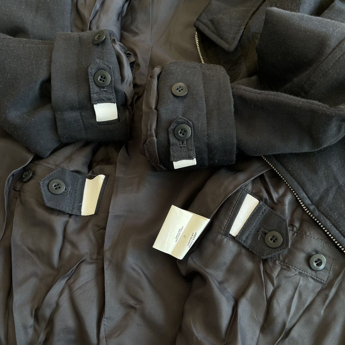 Undercover AW2001/02 D.A.V.F Futura Art Padded Wool Jacket Size US M / EU 48-50 / 2 - 7 Thumbnail