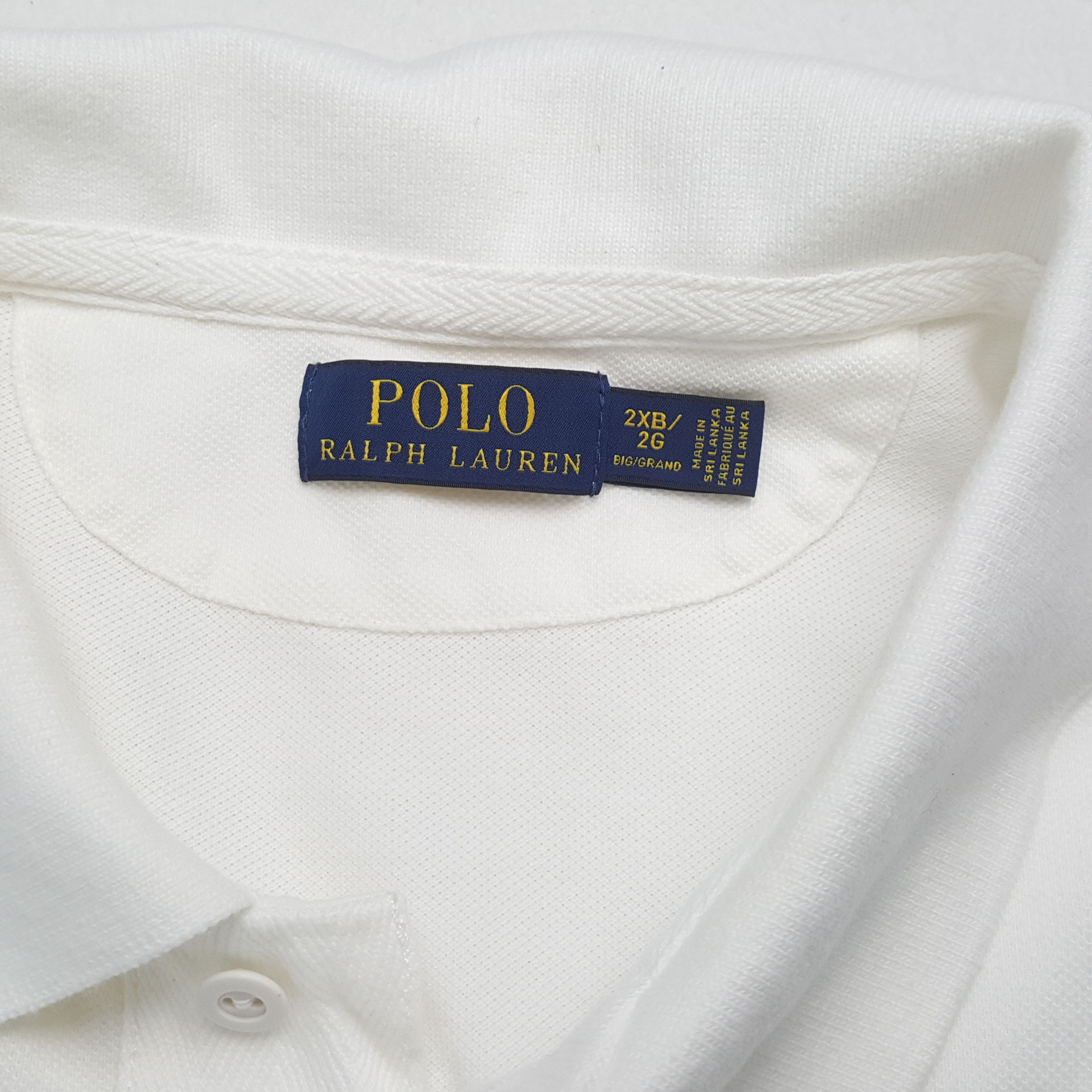 Polo Ralph Lauren × Vintage POLO RALPH LAUREN Fashion Style Casual Polos Size US XXL / EU 58 / 5 - 6 Thumbnail
