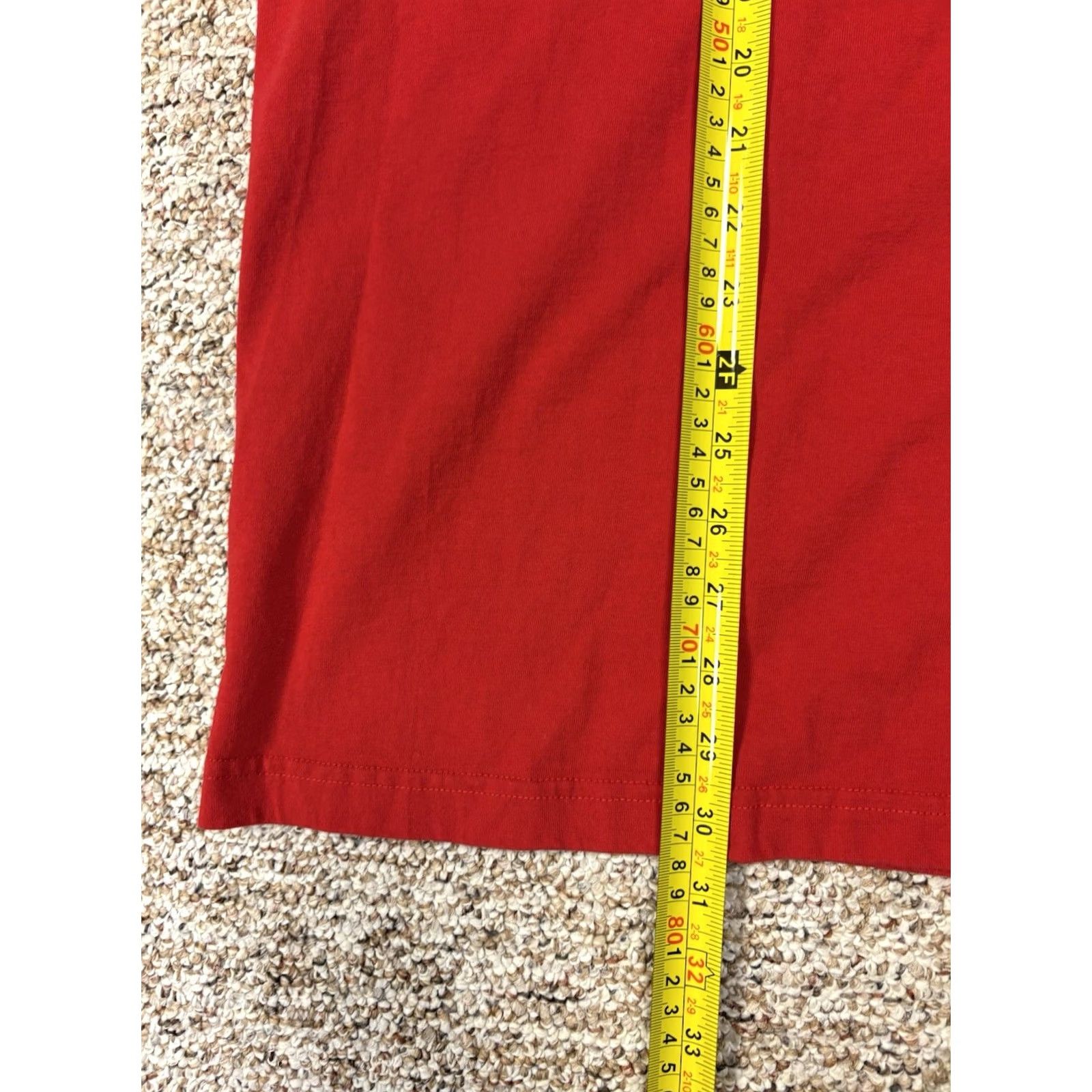 Starter VINTAGE Team Starter TShirt Wisconsin Badgers Red XL Short Sleeve Embroidered Men Cotton Crew Neck Shirt Size US XL / EU 56 / 4 - 6 Thumbnail