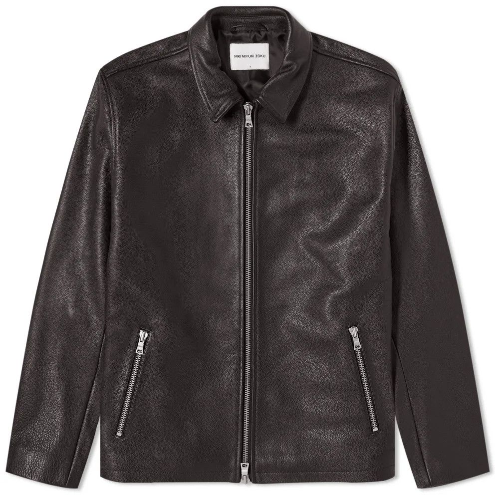 Mki Miyuki Zoku MKI NDM Leather Rider Jacket Size US M / EU 48-50 / 2 - 10 Thumbnail