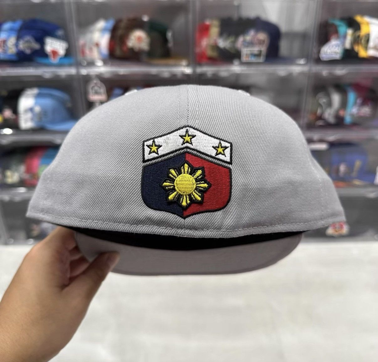 New Era New Era PILIPINAS Manila Flat Brim Baseball Cap J32 Size ONE SIZE - 3 Thumbnail