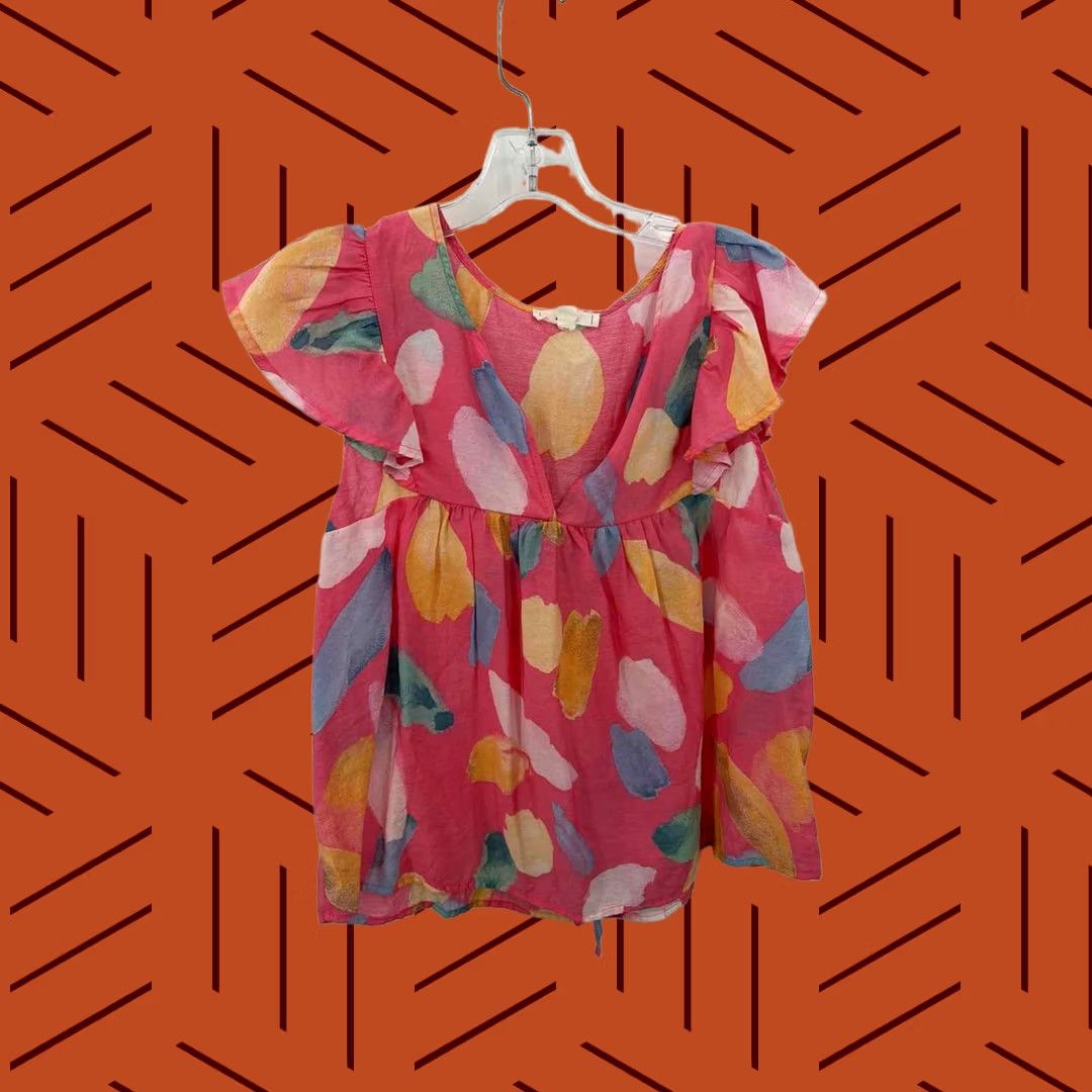Pinko Mine Pink Printed Tank Top - Pre-Owned Size Large (Regular) Size L / US 10 / IT 46 - 1 Thumbnail
