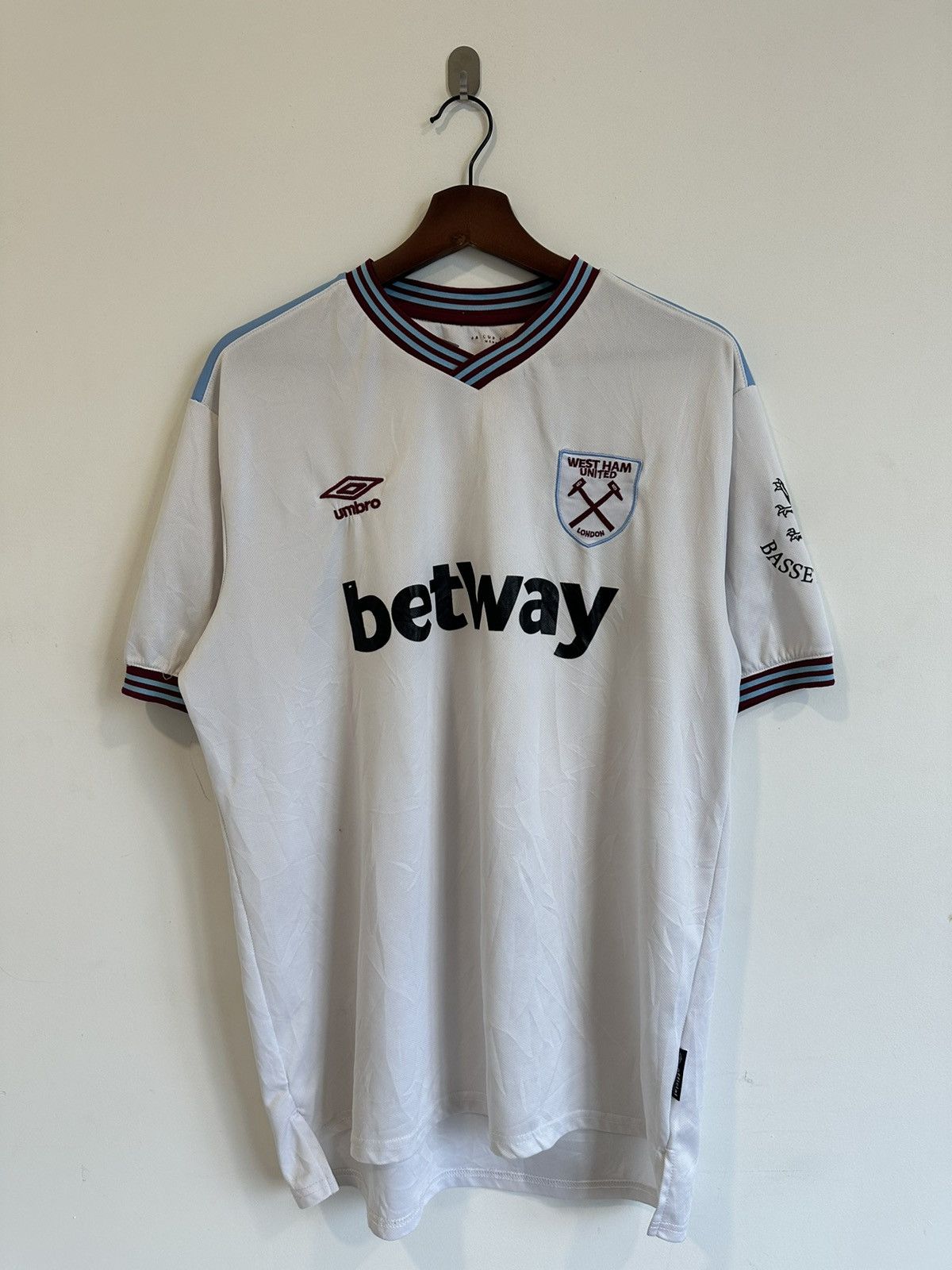 Umbro × Vintage WEST HAM UMBRO AWAY KIT Size US XL / EU 56 / 4 - 1 Thumbnail