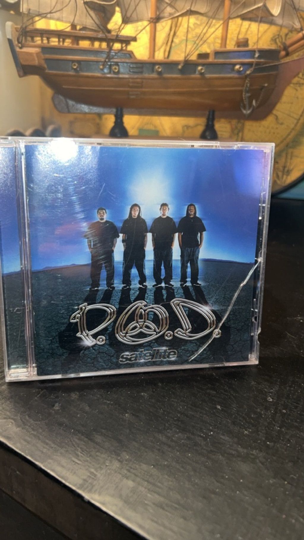 Other Unisex P.O.D. Satellite CD One Size Blue Black Size ONE SIZE - 1 Thumbnail