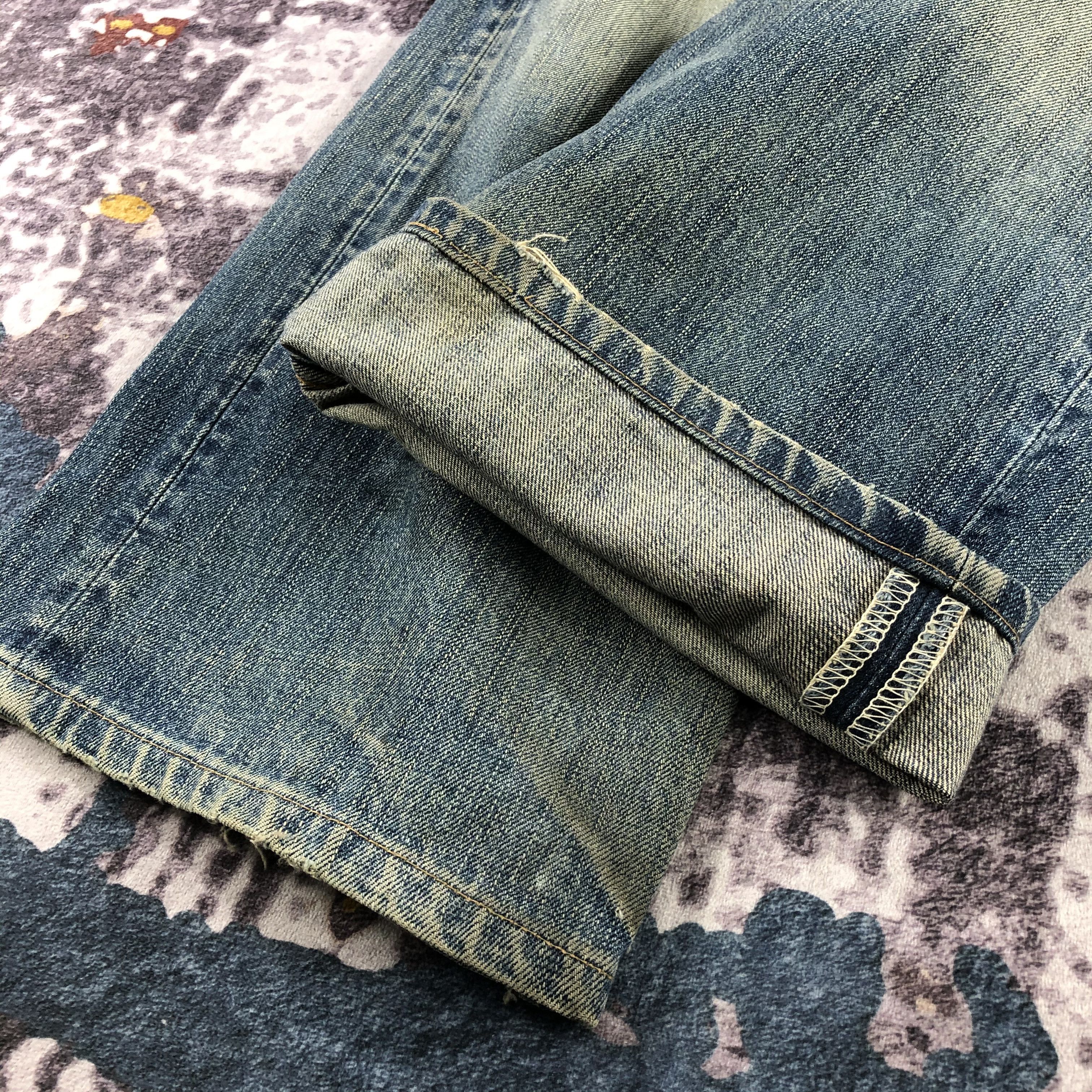 Levi's 90s Vintage Rusty Levis 503 Jeans-JM2735 Size US 33 - 9 Thumbnail