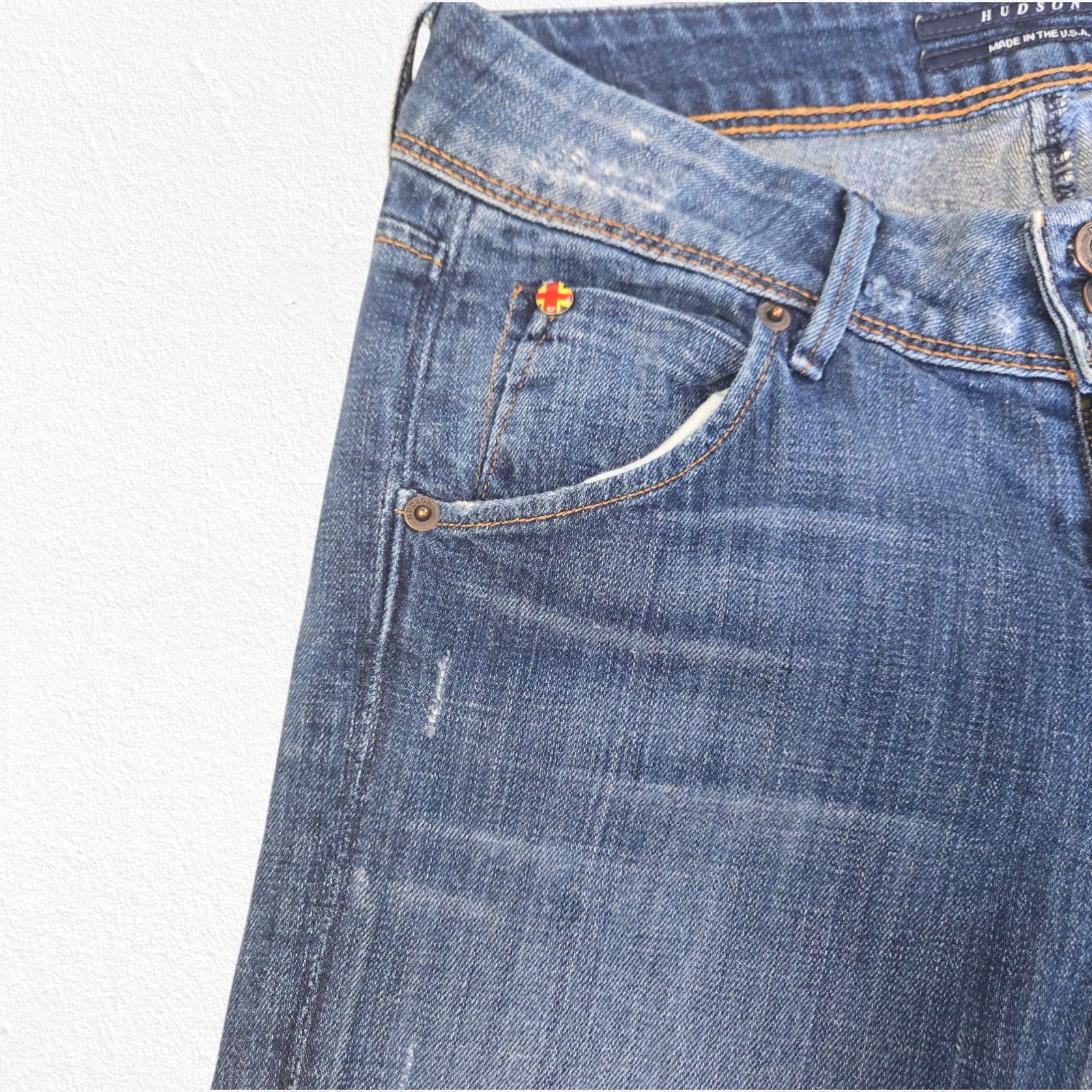 Hudson Hudson Low Rise 2010s Collin Skinny Jeans Size 26 Size 26" / US 2 / IT 38 - 5 Thumbnail