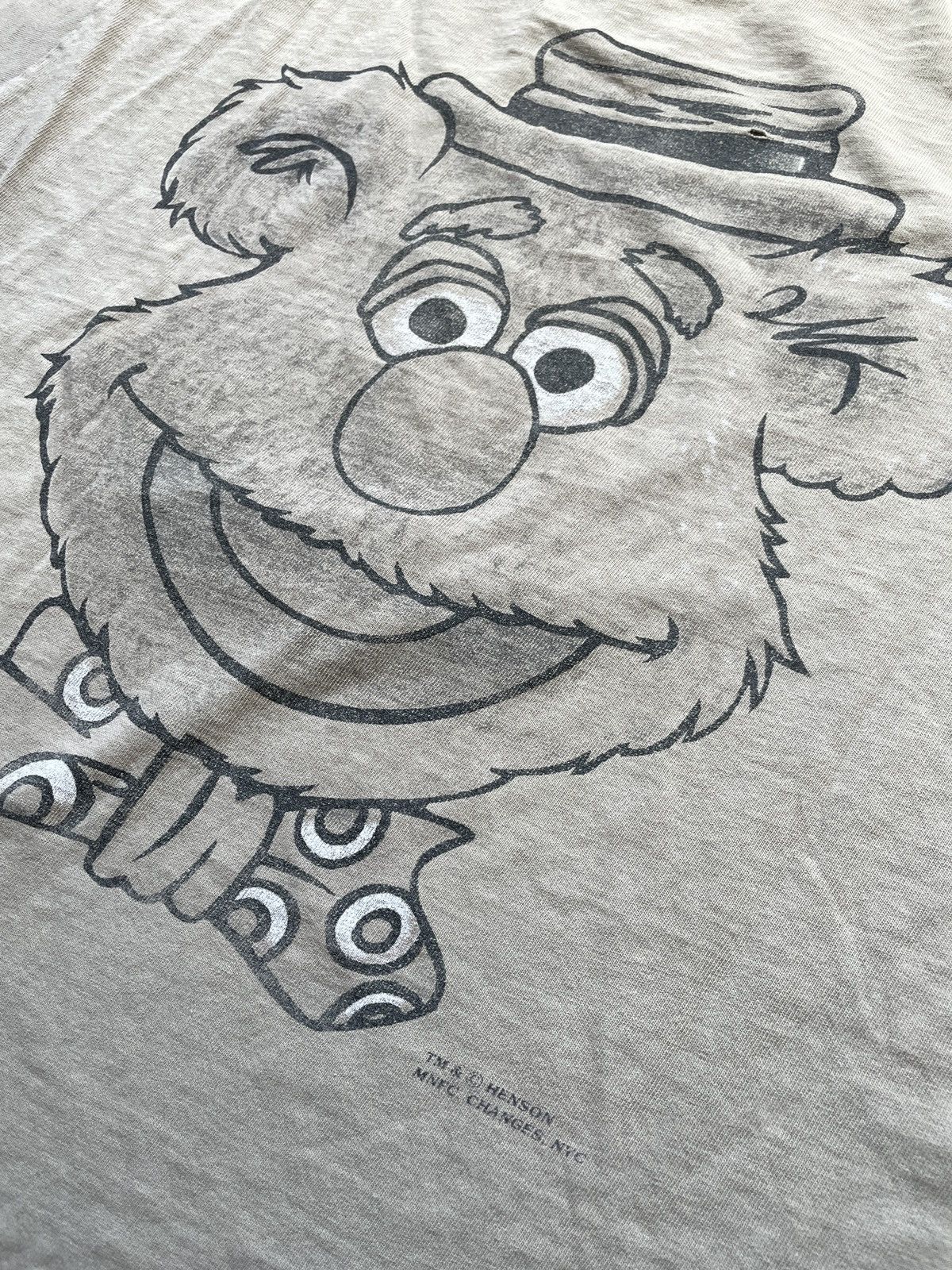 Vintage VTG Changes “Fozzie Bear” Muppets Graphic T-Shirt (Sz. L) Size US L / EU 52-54 / 3 - 2 Thumbnail
