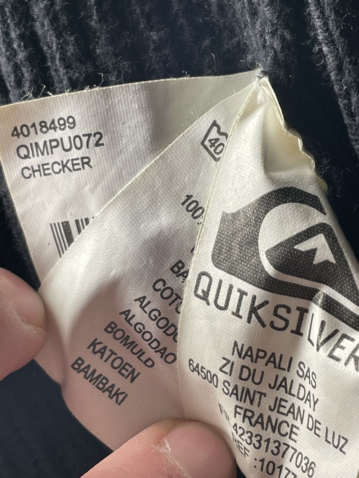 Quiksilver × Vintage Vintage QUICKSILVER knitted zip up sweater Size US XL / EU 56 / 4 - 10 Thumbnail