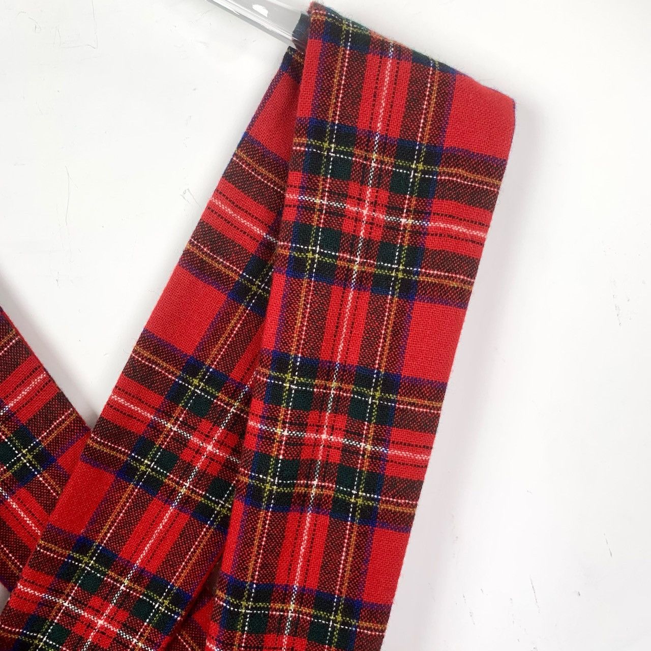 Miu Miu MiuMiu Red Check Strap Jumper Dress Size XS / US 0-2 / IT 36-38 - 3 Thumbnail