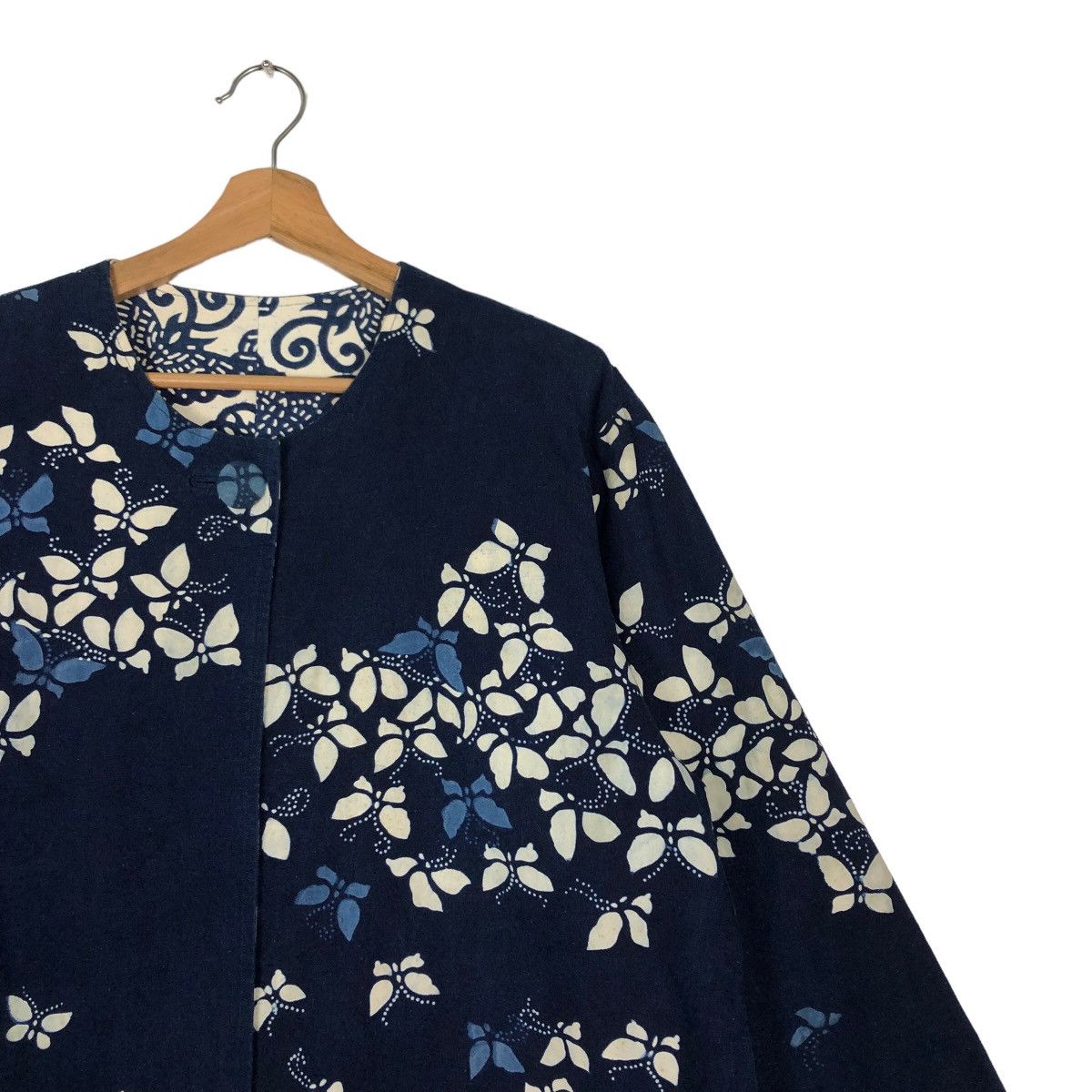 Blue Blue Japan Vintage Full Print BlueBlue Japan Design Jacket Traditional Size US M / EU 48-50 / 2 - 6 Thumbnail