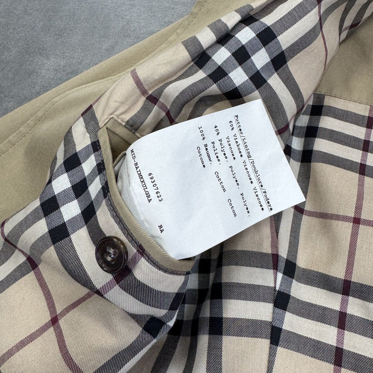 Burberry Burberry London Women Nova Check Trench Coat Jacket Size 40 Size S / US 4 / IT 40 - 19 Thumbnail