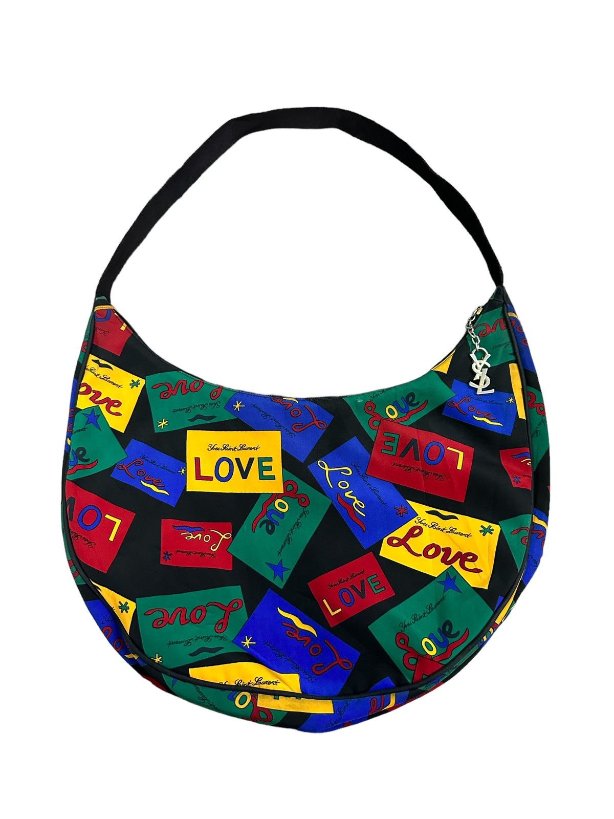 Yves Saint Laurent AUTHENTIC YVES SAINT LAURENT LOVE MULTICOLOUR SHOULDER BAG Size ONE SIZE - 5 Thumbnail